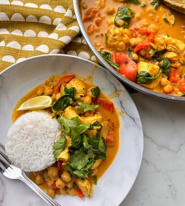 Quick Chicken Coconut Curry - Little Lou Cooks